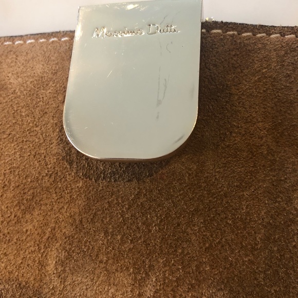 Massimo Dutti Suede Suede Shoulder Bag - Picture 4 of 5